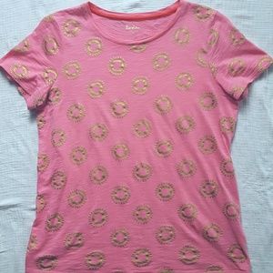 Boden printed crew neck tee